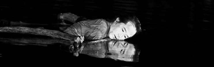 Water: Lincoln Center Out of Doors (B&W)