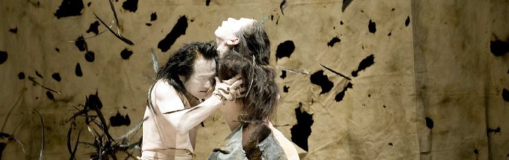 Poet Forrest Gander presented Eiko & Koma at Brown