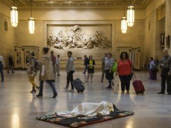 A Body in A Station (Rehearsal photos, 7 min)