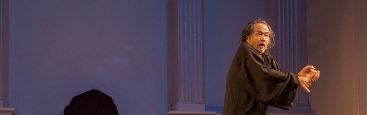 Koma danced solo in Danspace Gala