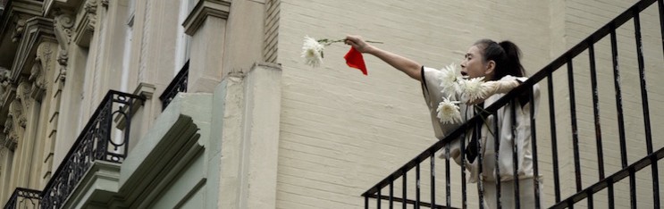 Eiko performed at Hiroshima and Nagasaki Memorial